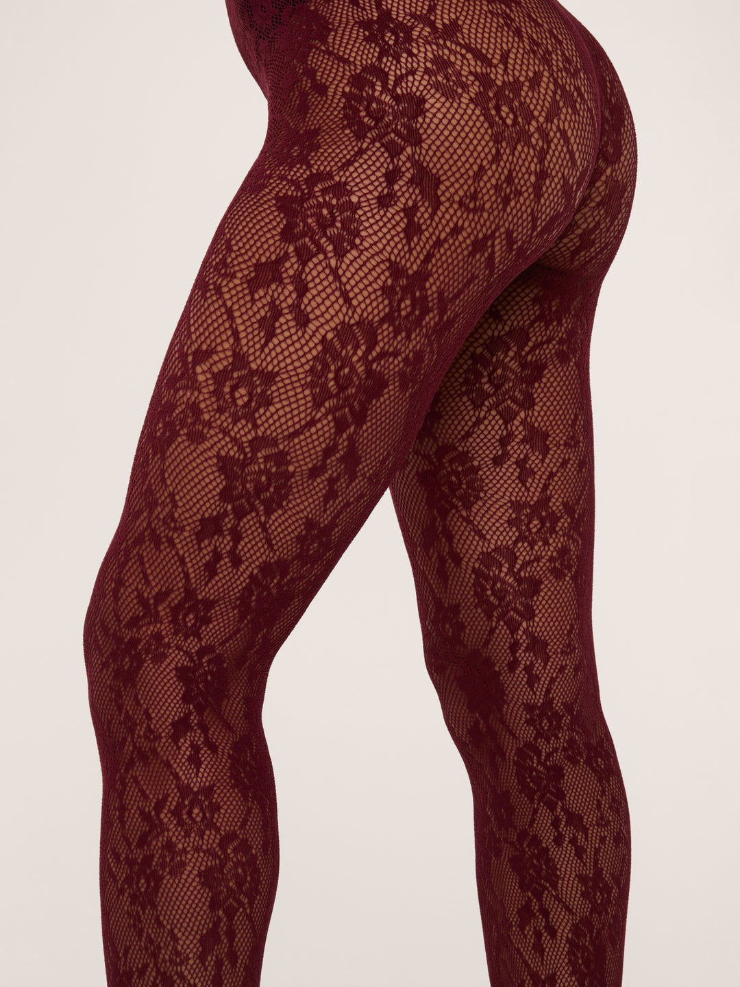 Rode statement panty met kant van So Tight